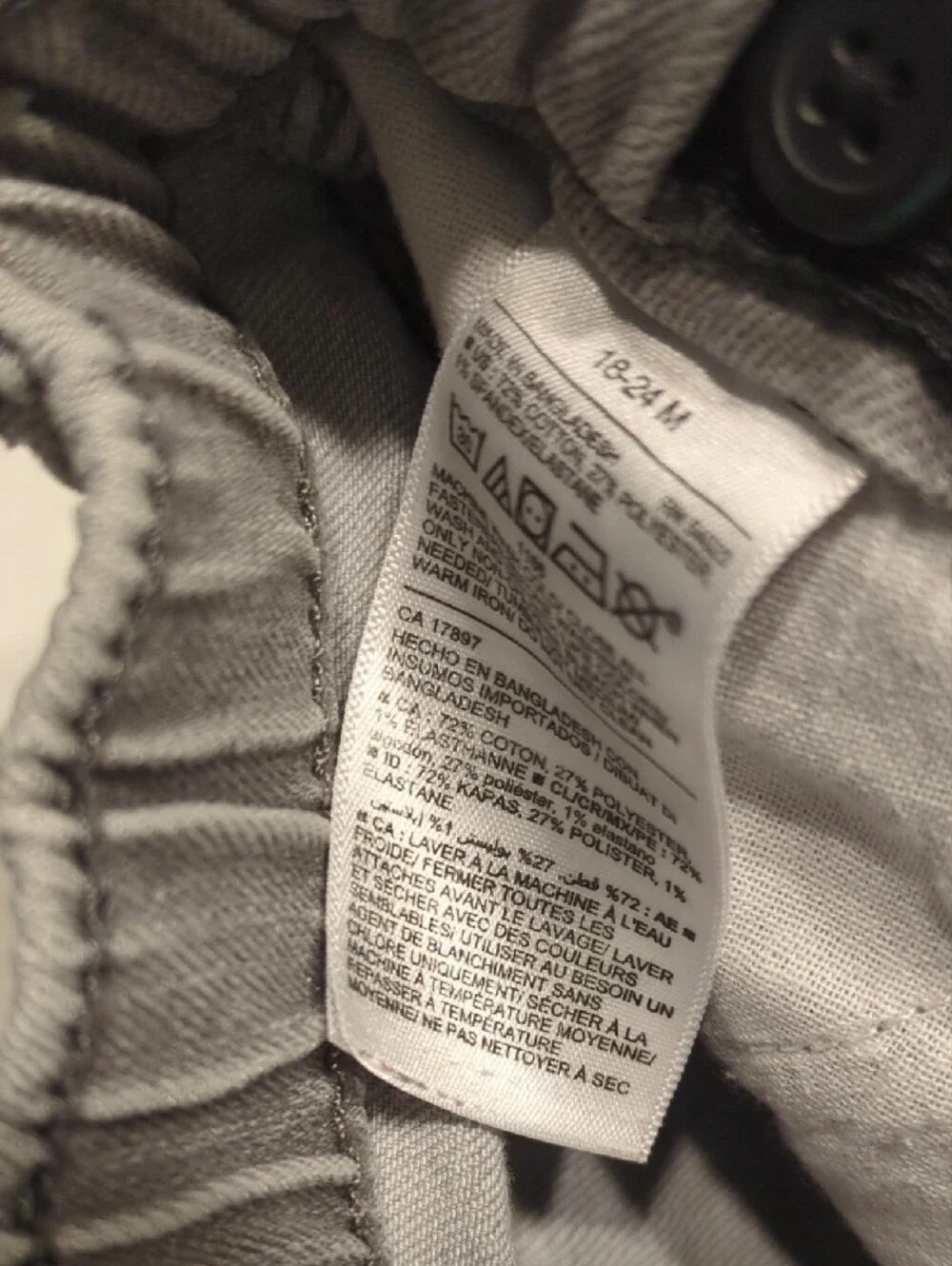 Old Navy Kids Jeans - Dark Blue & Light Gray